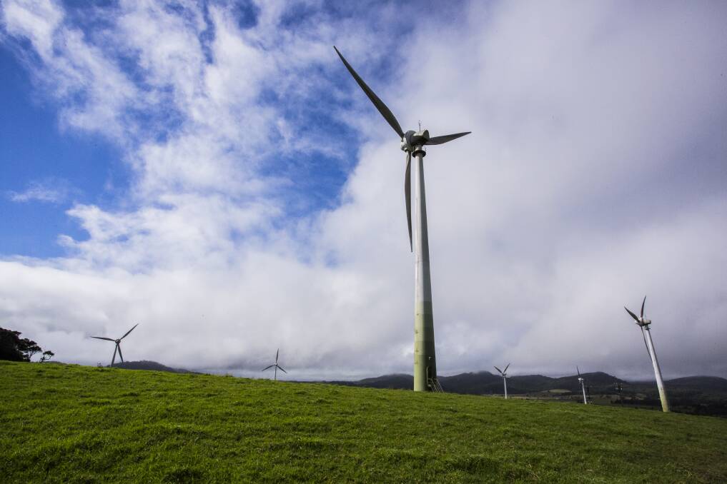 A generic image of a wind farm.