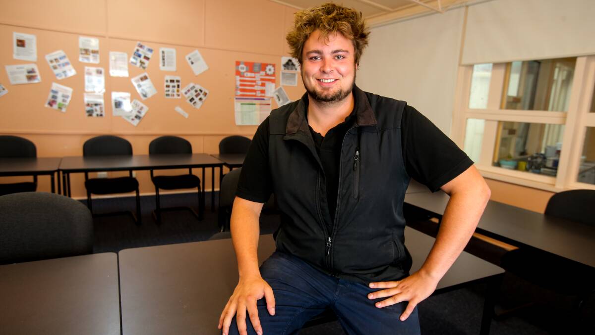 Confidence boost: Slam poet Harry Vines is running a course in Public Speaking and Confidence Development at SEAL. Picture: Rob Gunstone