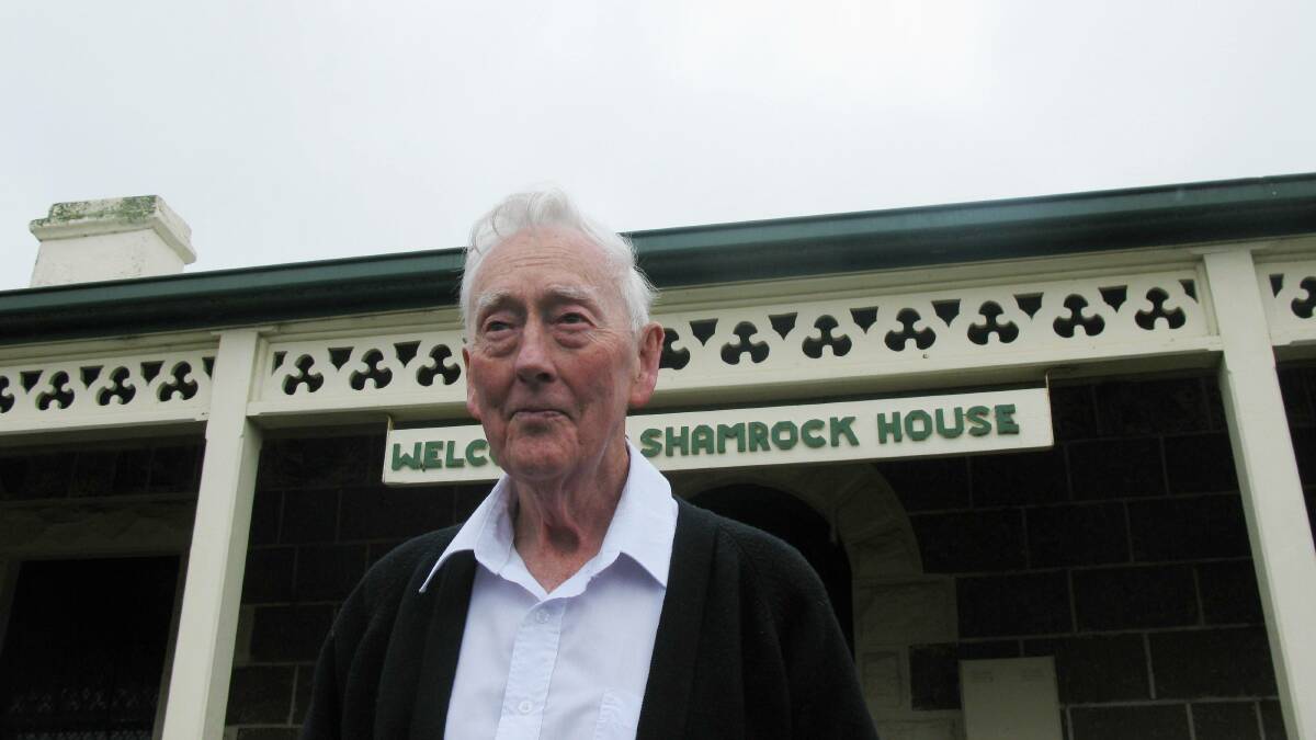 REMEMBERED: The late Father John Murphy at Shamrock House in 2009. Father Murphy ran the facility for almost 40 years.
