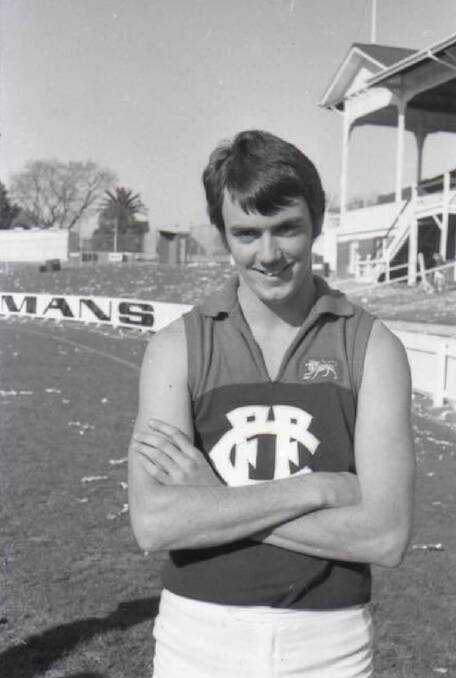 Warrnambool's Alan Thompson, then 18, made his VFL debut for Fitzroy the same day he met the Royal Family at the MCG in April 1970. Fitzroy beat Richmond, the reigning premiers, by 20 points. 