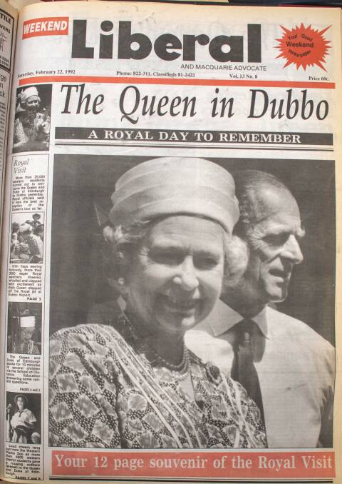 A royal day to remember in Dubbo in 1992.