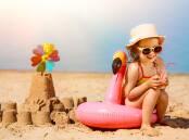 A day at the beach can involve as little or as much stuff as you're prepared to carry. Picture from Shutterstock