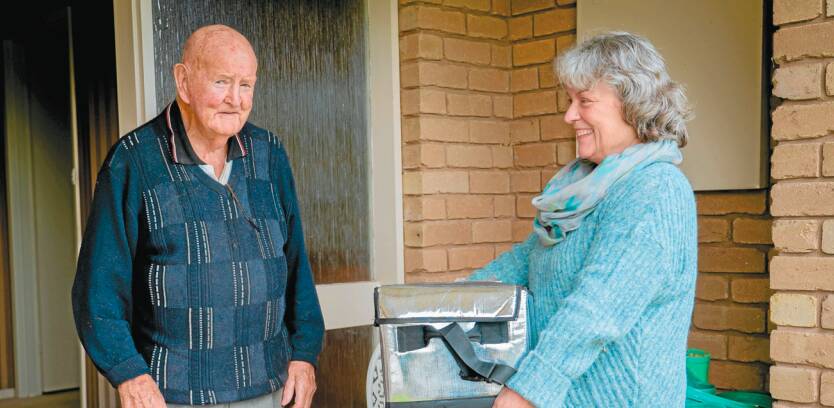 Warrnambool resident and Meals on Wheels volunteer Ruth Flowers gets as much out of volunteering as she gives. Picture supplied
