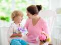 Thanks for the gift of giving, Mother's Day can be a joyous occasion for the entire family. Picture Shutterstock