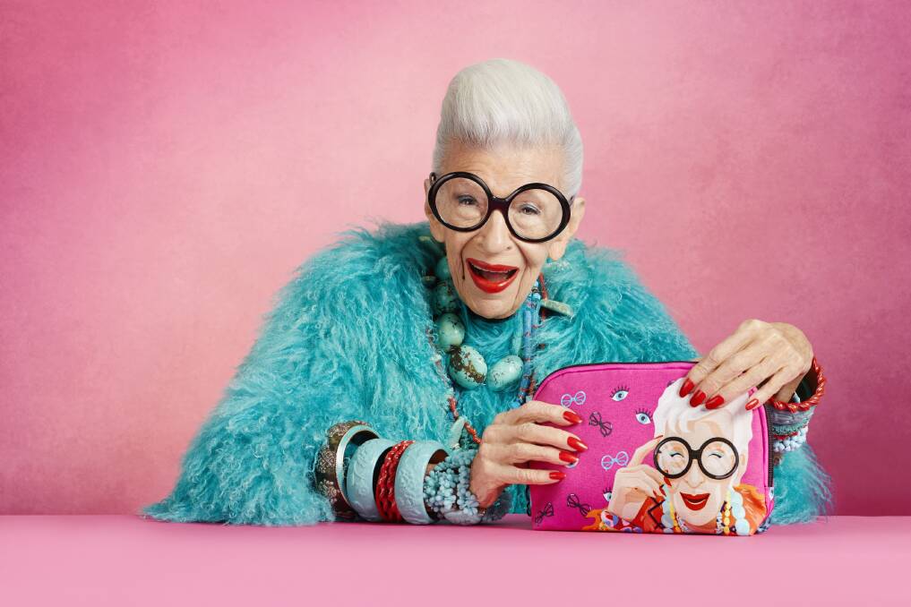 Iris Apfel's collaboration with Ciaté London embraces flamboyance at any age. Pictures supplied