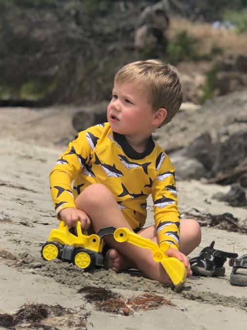 Darcy Membrey, 2, died tragically following a farm accident at Naringal on January 2. Picture: Supplied.