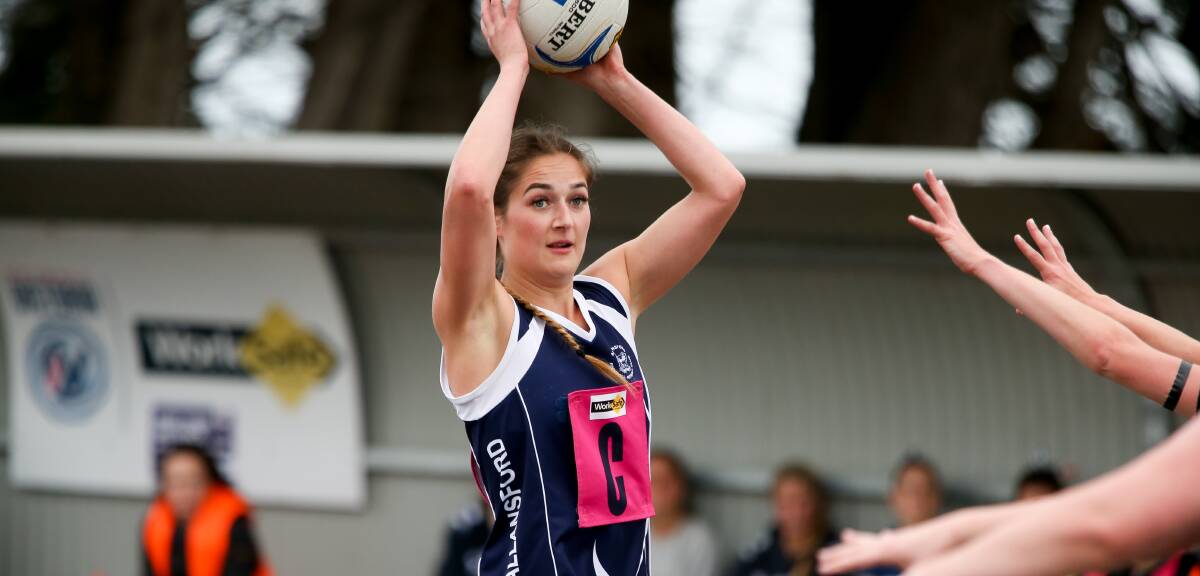 Leader: Allansford skipper Georgia Martin is playing well and enjoying her time at the club. Picture: Chris Doheny 