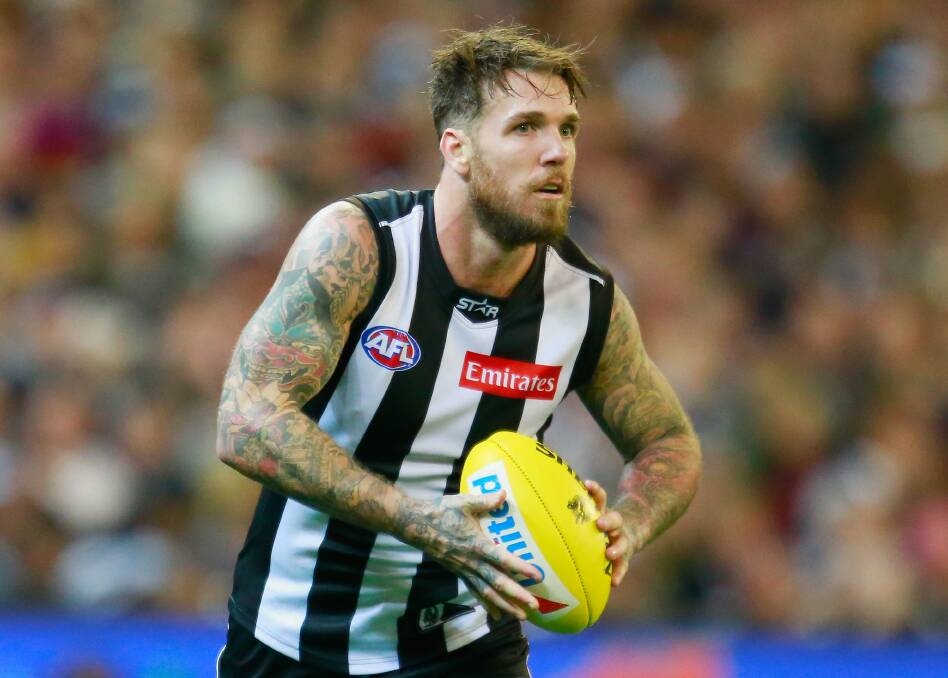 Exciting: Former Collingwood player Dane Swan is going to play for Merrivale in round nine. Picture: Getty Images