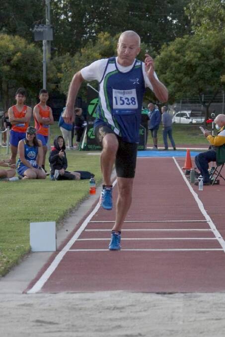 Triple jump: Athletics South West Turbines newest member Ken Bruce is competing at the Victorian country championships from Friday to Sunday at Ballarat's Llanberris Reserve.