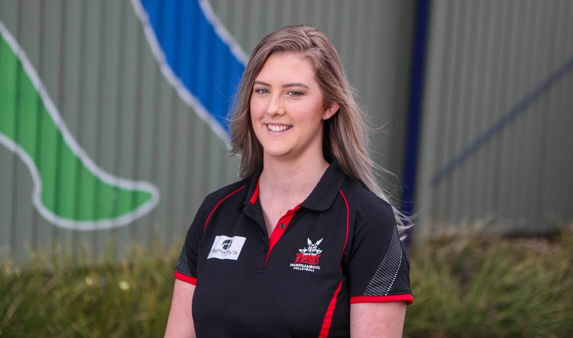 Significant: Rachelle Casley has become the first female Warrnambool Volleyball Association president. Picture: Morgan Hancock