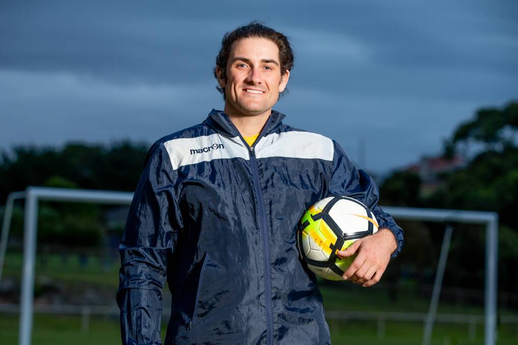 Leader: Warrnambool Rangers' new captain Josh Bourke, 26, is excited to get stuck into his new role. Picture: Chris Doheny 