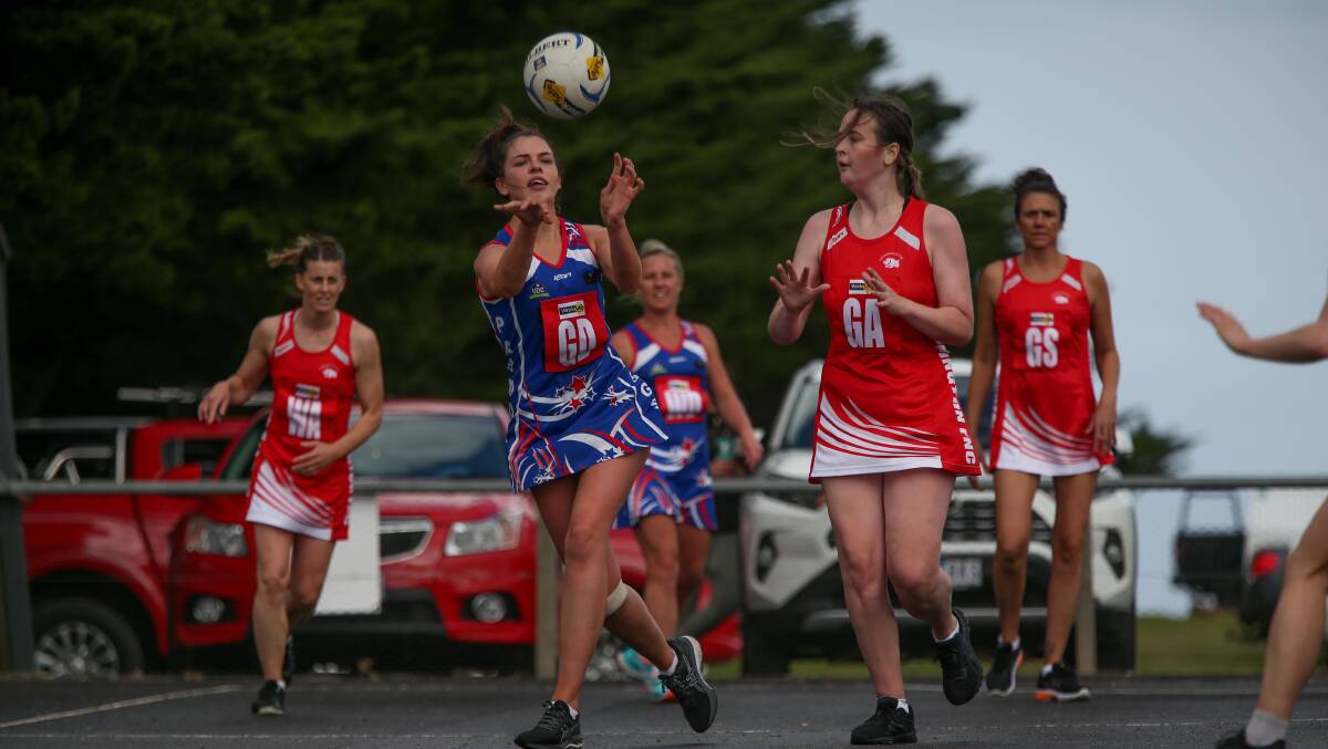 Good defender: Panmure recruit Jess Rohan played well in her first match for the Bulldogs since making the switch from South Rovers. Picture: Chris Doheny
