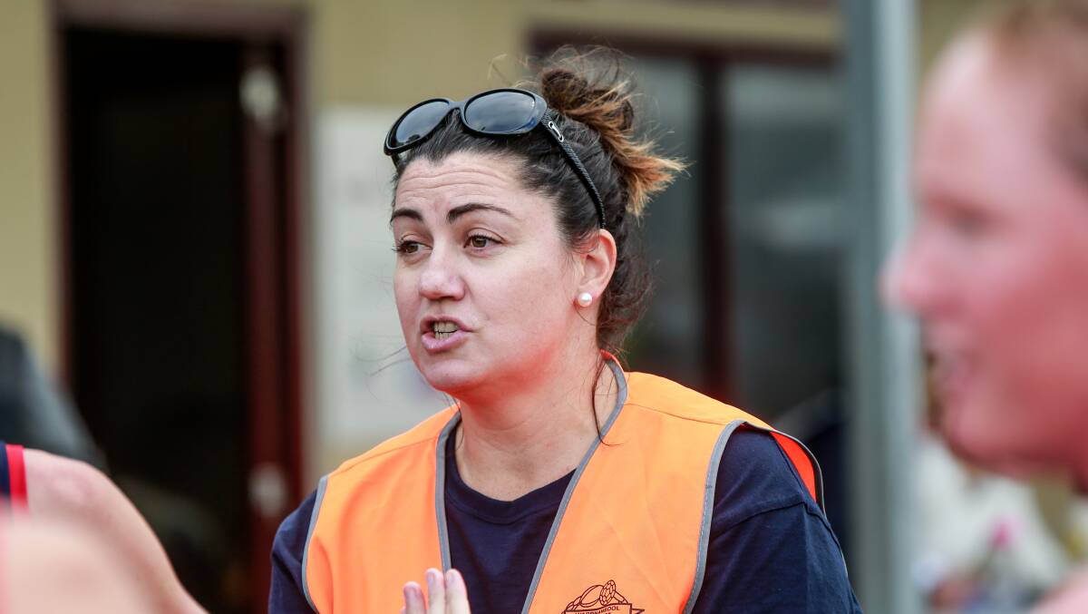 ALL IN: New Camperdown coach Leah Sinnott is looking forward to another coaching challenge. Picture: Anthony Brady 