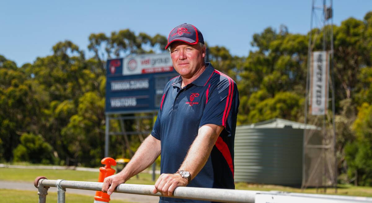 Leader: New Timboon Demons coach Dennis Hobbs is looking forward to seeing his players in action. Picture: Morgan Hancock