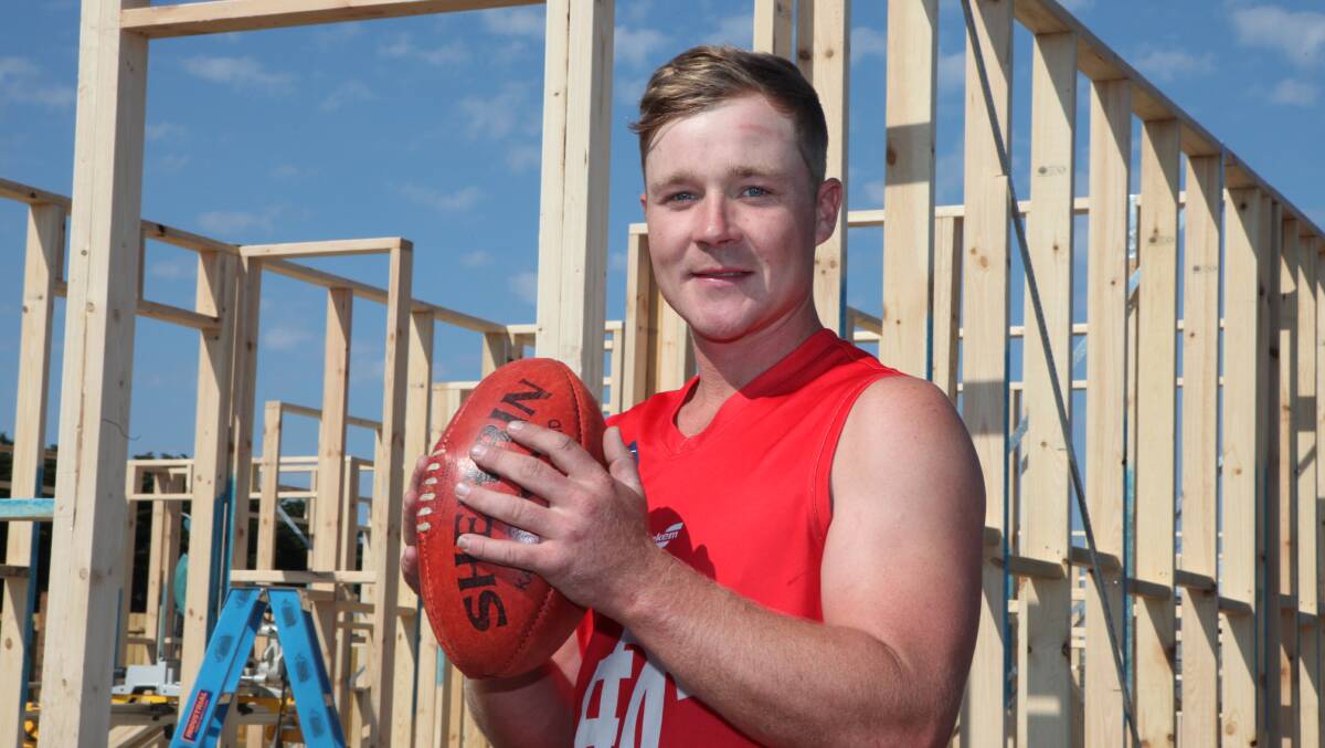 Back at kennel: Dennington recruit Jordan Greene. He has returned after playing for South Cairns in AFL Cairns seniors in 2020.