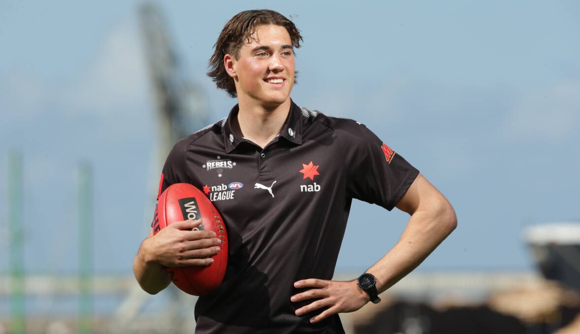 BEING PROACTIVE: Portland's Jamieson Ballantyne is doing pre-season with the Western Bulldogs' VFL side and will push for selection in 2022. Picture: Chris Doheny 