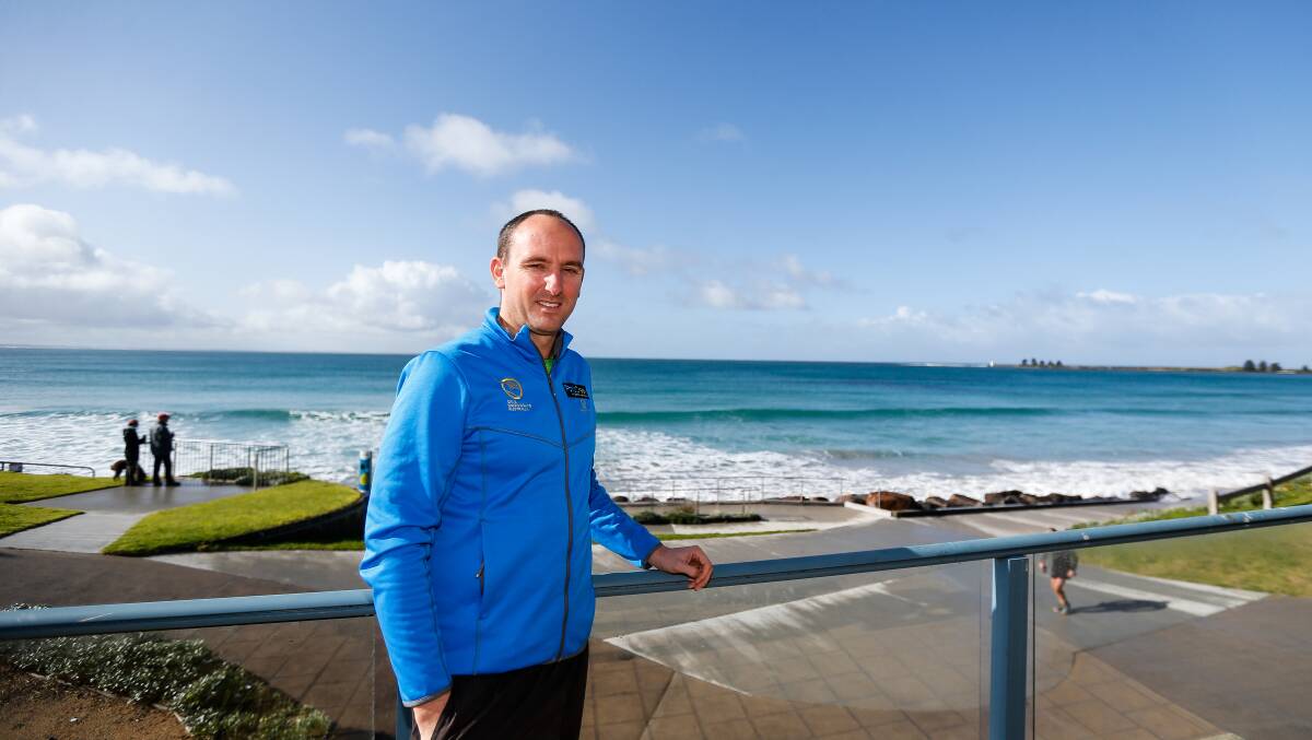 Major event: Run director Nick Grimmer is helping organise the Port Fairy Marathon and Community Running Festival. Picture: Anthony Brady 