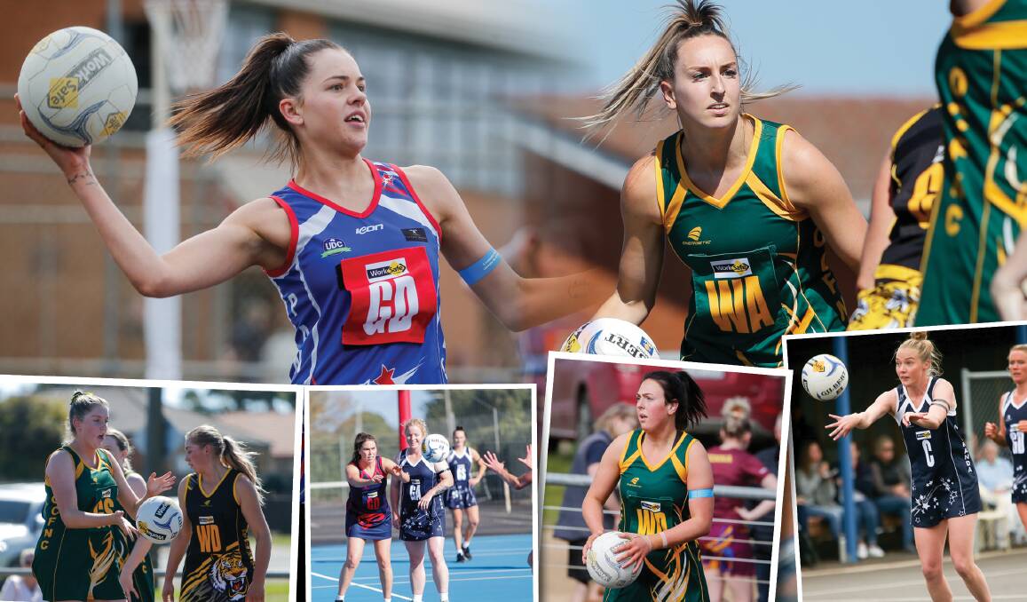 GOOD SEASON: (l-r clockwise) Jess Rohan, Jemmah Lynch, Jo Couch, Grace Bell, Alicia Blain and Chelsea Quinn. Pictures: Anthony Brady, Chris Doheny 