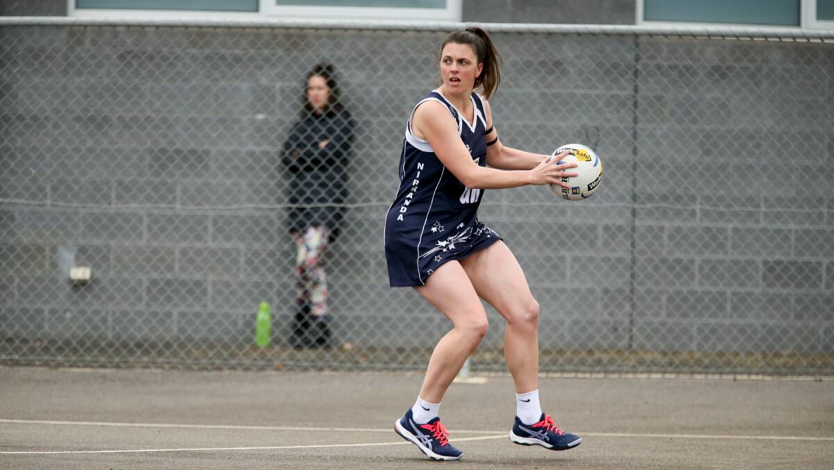 Well played: Defender Lisa Anders was among Nirranda's best against Panmure. Picture: Chris Doheny