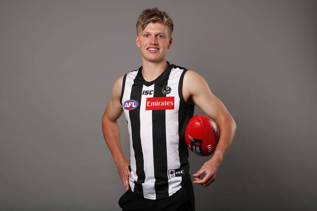 Picked: South Warrnambool and Warrnambool College product Jay Rantall was drafted by Collingwood in the past fortnight. Picture: Getty Images