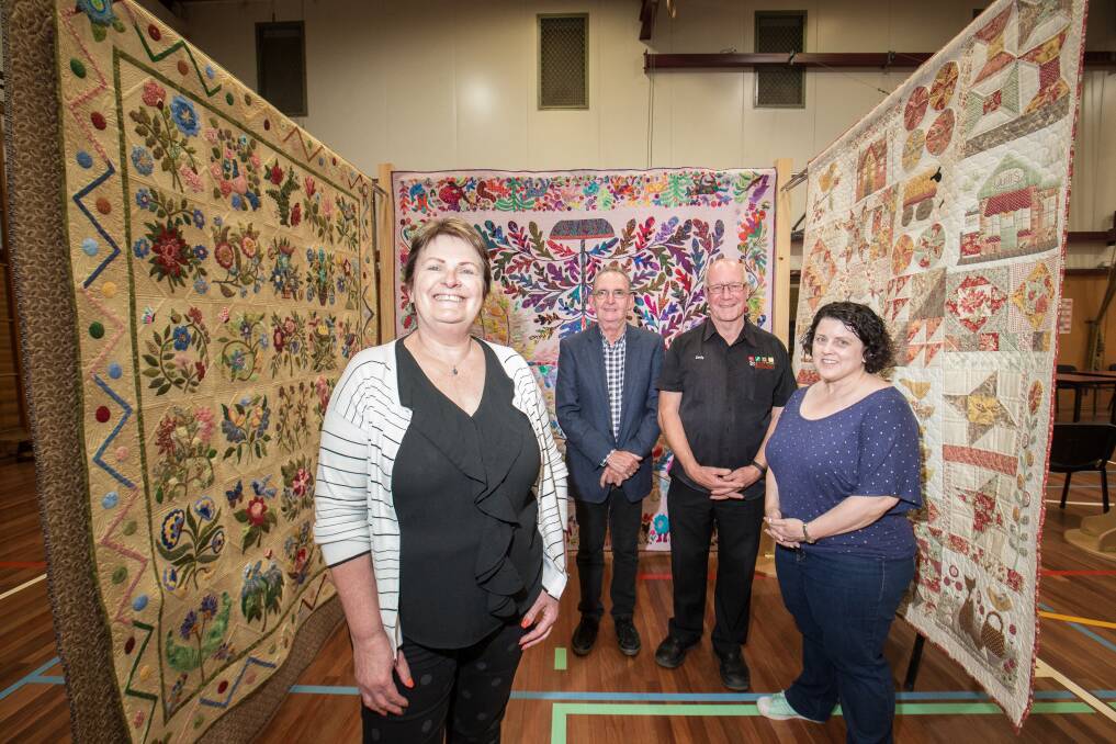 Creative: Annette Wiesner-Ellix, Geoff Soma, Dedy Friebe and Ann Donaldson at the Southern Right Creative Festival. Picture: Christine Ansorge