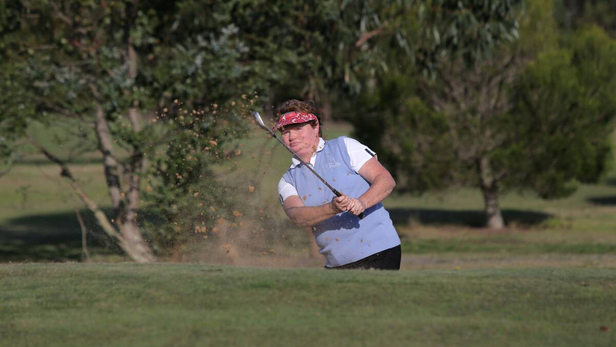 Decorated career: Golfer Anne Dwyer is going for her 12th Port Fairy club championship. 