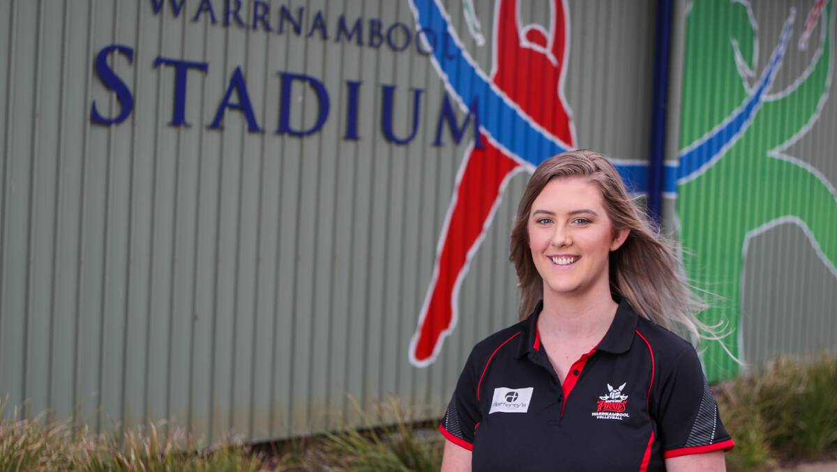 Top job: Rachelle Casley has become the first female Warrnambool Volleyball Association president. Picture: Morgan Hancock