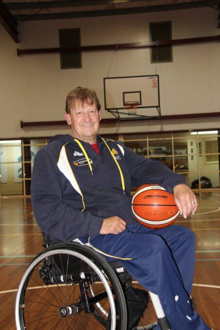 Legend: Former Australian wheelchair basketballer David Gould.