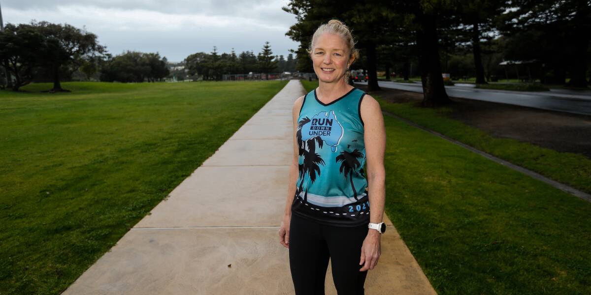 WHAT AN ACHIEVEMENT: Warrnambool Athletics Club's Alison Hovey completed Run Down Under this week which is a virtual challenge. Picture: Anthony Brady