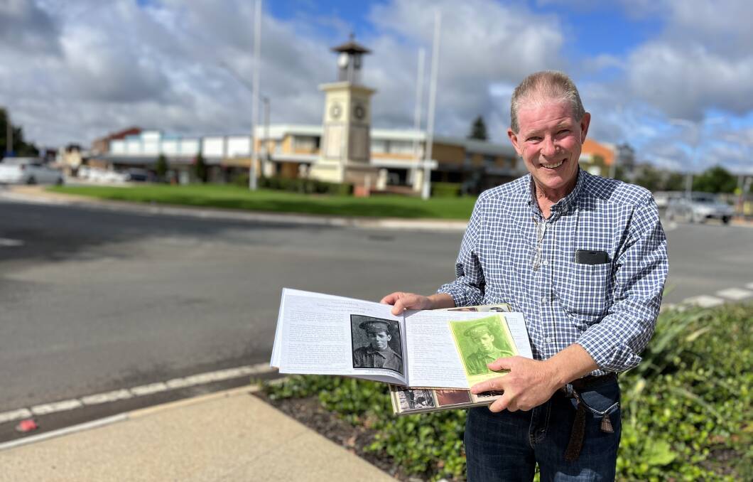 Leeton resident Michael Cowdroy-Ling is proud of his late father's World War I service. Picture by Talia Pattison