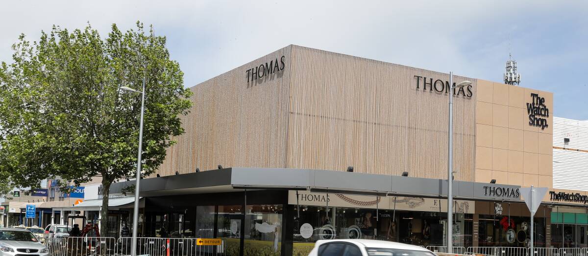 SALE: The Thomas Jewellers building was passed in at auction today for $1.51 million.