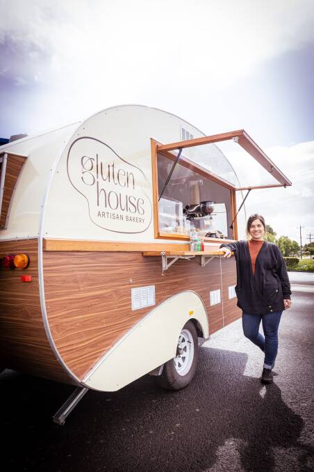 Anto Di Santo makes Argentinian pastries which she sells out of her caravan Gluten House. Picture by Sean McKenna.