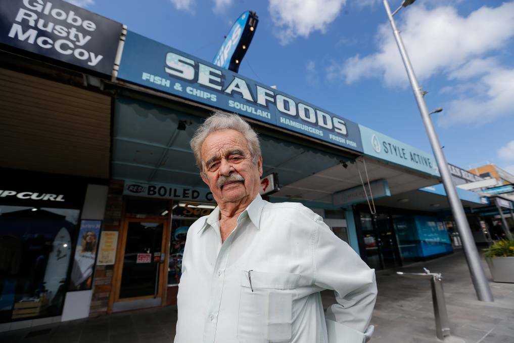 REMEMBERED: George Politis has been remembered as a man dedicated to his family and the community, he ran Warrnambool Seafoods for 56 years and passed away recently at 93 years old. Picture: Anthony Brady