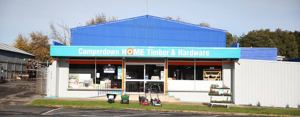 PAINT JOB: Terang Co-op's hardware stores in Camperdown and Terang will move under the Mitre 10 banner. Picture: Mark Witte