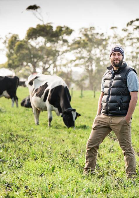 ON TRACK Schulz Organic Dairy principal Simon Schulz is humbled by the response to move to glass bottles.