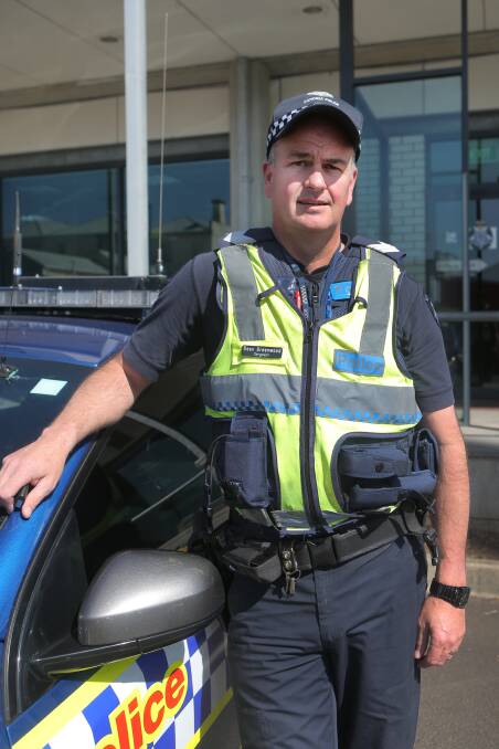 ON NOTICE: Warrnambool Highway Patrol Sergeant Dean Greenwood has welcomed the proposed laws.