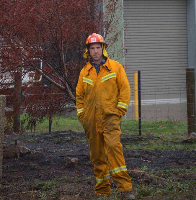 CLOSE CALL: Gazette brigade captain Lindsay Morton says the brigade has seen a surge in interested volunteers since the St Patrick's Day fires. Picture: Supplied