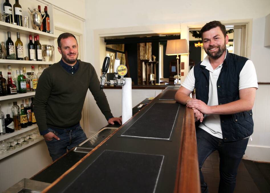 EQUALITY: Noorat publican's Richard Conheady (right) and Michael Leo decided it was time to stand up for same-sex marriage. Picture: Rob Gunstone