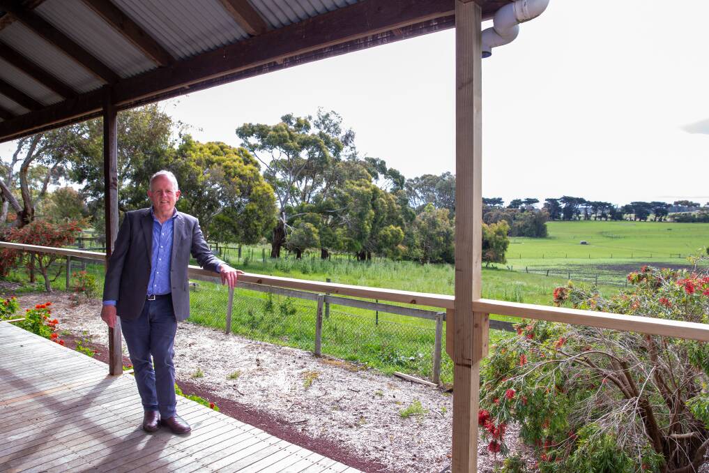 Charles Stewart & Co Warrnambool branch manager Nick Adamson has listed 10 to 12 lifestyle properties in the Warrnambool and Hamilton areas in the past two months. Picture by Eddie Guerrero