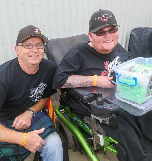 Passionate fans: Warrnambool's Ashley and Chris Gillin are unable to attend this year's Classic with the chance of contracting COVID-19 too risky for Chris' health. 
