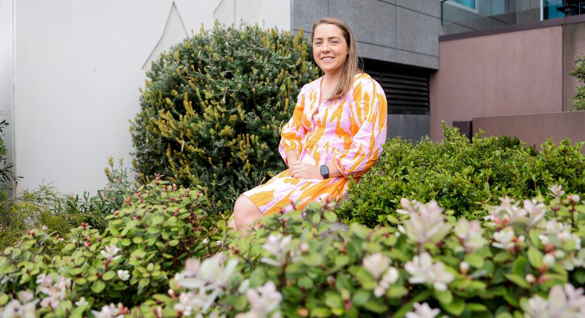 South West Healthcare nurse and midwife Hannah Millard is the newly-appointed perinatal bereavement project co-ordinator to help support south-west families experiencing perinatal, infant or child loss. It is a regional Victorian first. Picture by Anthony Brady