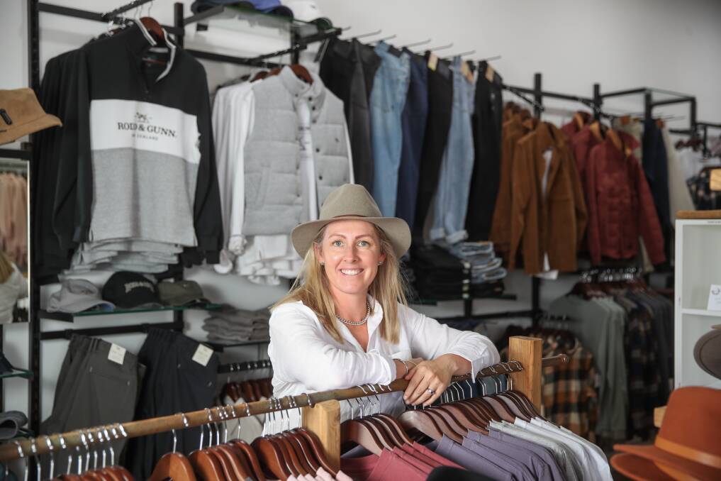 Welcome back: The Passage Port Fairy owner Regan Luhrs is looking forward to a busy weekend of trade, after a smaller folk festival concert series was held last year due to the pandemic. Picture: Morgan Hancock