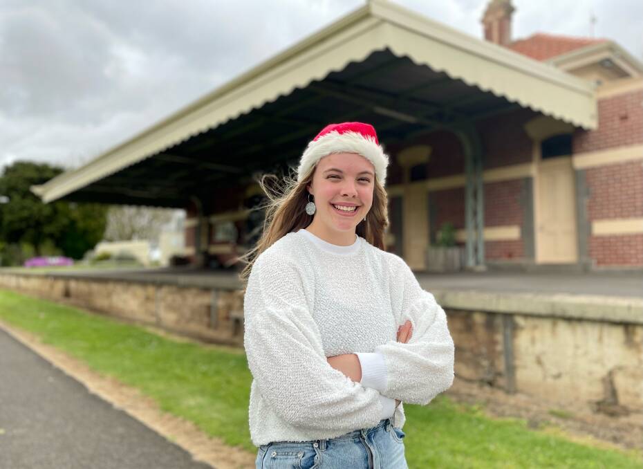 Celebrate: Koroit resident Molly Carey is looking forward to performing with the Holiday Actors, which is one of the feature acts at the Koroit Carols By The Railway on Sunday, December 5 