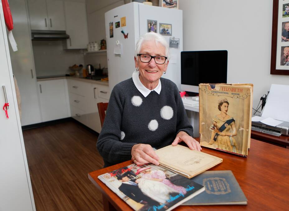 Warrnambool's Diane Mugavin says her collection of Queen Elizabeth II memorabilia is even more special following Her Majesty's death this month. Picture by Anthony Brady