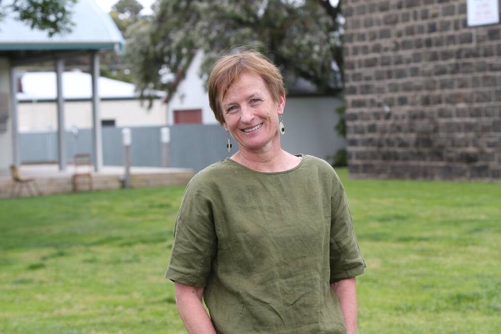 United: Port Fairy's Maggie Cavalieri will host a final ringing of the bells on Friday to celebrate the release of refugees from Nauru. 