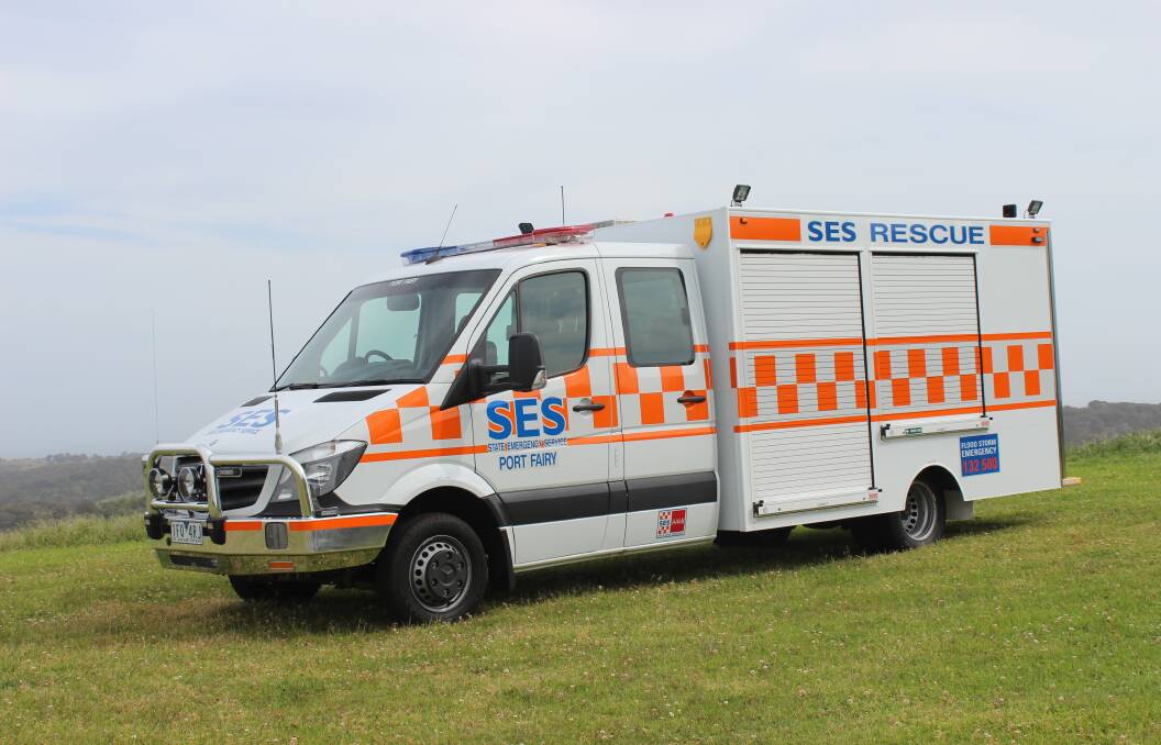 Storage solution: Port Fairy SES is calling on the public for help after its building was condemned in May. A shed is needed in the town to store its heavy rescue truck. 