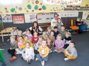 Learning: Warrnambool Three Year Old Kindergarten is full for next year with interested families placed on a waiting list. Pictured is one of this year's classes. Picture: Anthony Brady