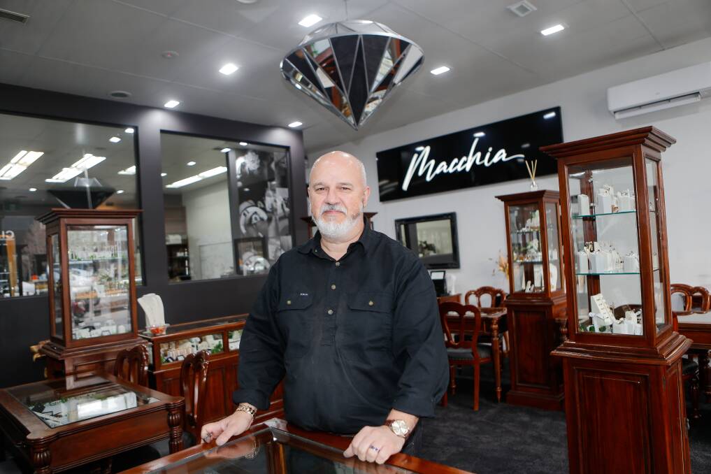 Vacancies: Macchia Jewellery owner Dino Macchia is always on the lookout for new staff for his Warrnambool store. Picture: Anthony Brady