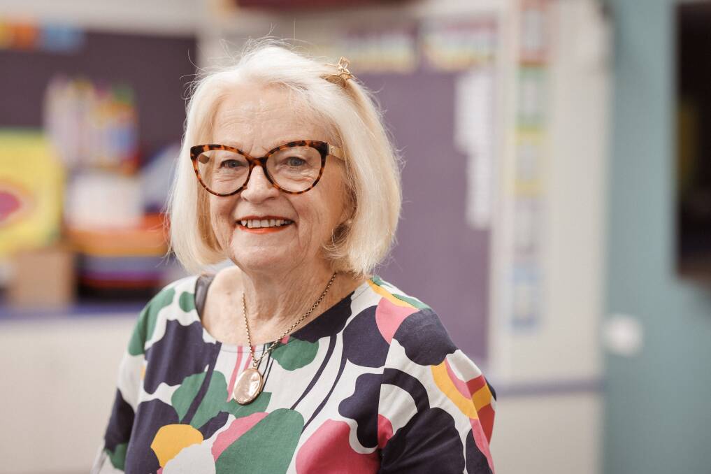 Jan Nolan has taught at St Pius for 29 years, as part of her 42-year career which includes schools in the Northern Territory, Queensland and South Australia. Picture by Sean McKenna