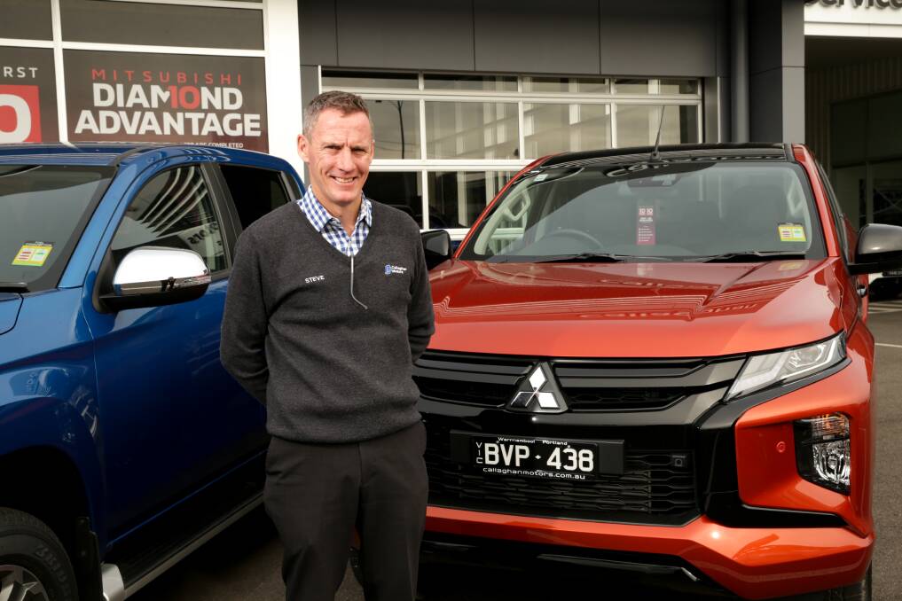 In demand: Callaghan Motors dealer principal Steve Callaghan advised customers to order in February to make the most of tax incentives before June 30. Picture: Chris Doheny